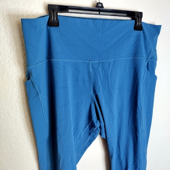 Lululemon Align High-Rise Pant with Pockets 25" Poolside Sz 20 - Picture 3 of 7